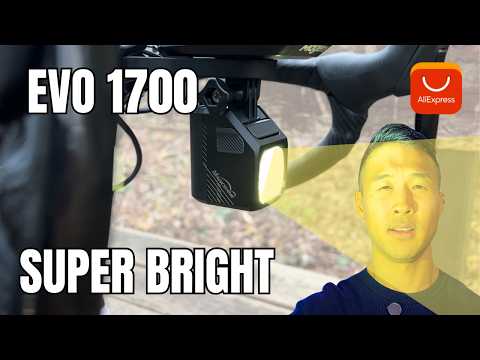 BRIGHT Bike Light for Night Cycling from AliExpress - Magicshine EVO 1700