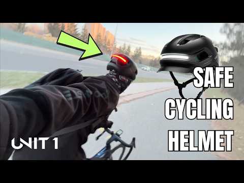The Safest and Brightest Cycling Helmet for Commuting - UNIT1 Aura MIPS