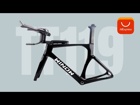AliExpress Triathlon Frame First Look - Winow TT119 with HB052 Handlebar
