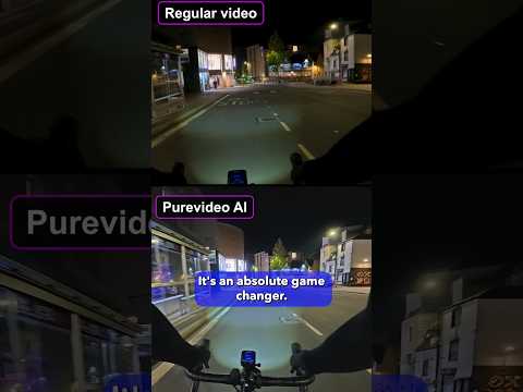Capturing ride footage at night - Insta360 AcePro2 #cycling #roadbike #nightride