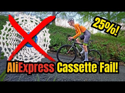 AliExpress Cassette FAIL During Brutal Hill Climb Race