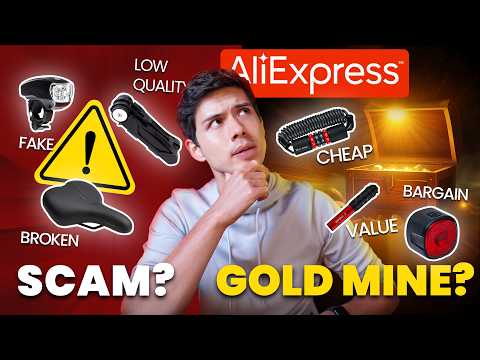 Is AliExpress a Scam? I Bought 100 Cycling Products to Find Out
