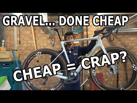 I thought Gravel was a joke so I bought Cheap Frame and wheels