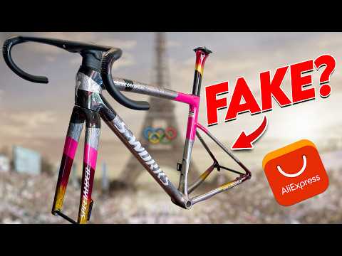 I Bought Remco Evenepoel Tarmac SL8 Olympic Winning Roadbike on Aliexpress!!