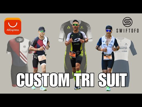 I designed my own custom triathlon tri suit from AliExpress - Swiftofo