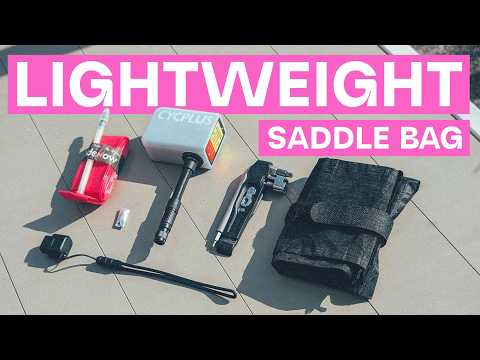 My Lightweight Saddle Bag Essentials. Is yours as compact?