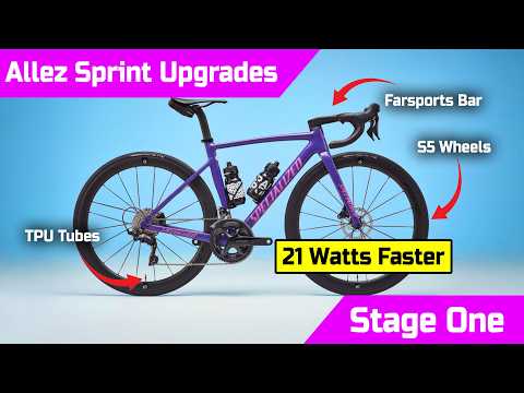 $1500 to save 21 watts at 30kph? Upgrading the Allez Sprint