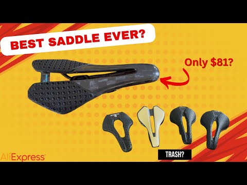 The Best AliExpress Saddle? | I Tested 4 Lightweight Road Bike Saddles So You Don’t Have To