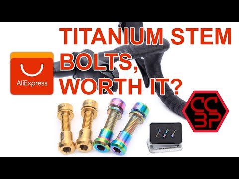 HOW TO GET, UNBOXING AND REVIEW CHINESE TITANIUM STEM BOLTS, WORTH IT?