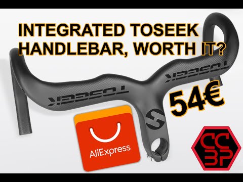 HOW TO GET, UNBOXING AND REVIEW CHINESE TOSEEK INTEGRATED ROAD HANDLEBAR, WORTH IT?