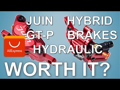 HOW TO GET, UNBOXING AND REVIEW CHINESE HYBRID HYDRAULIC BRAKES JUIN TECH GT-P, WORTH IT?