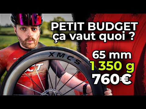Pourquoi mettre 3000€ ? Test de ces roues à 760€ ! XMCS 65mm - 1350 g