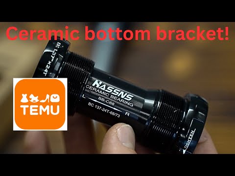 Ceramic Bottom Bracket From Temu!