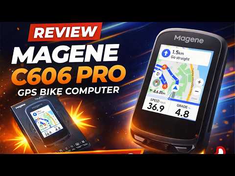 MAGENE C606 PRO Review — Best GPS Bike Computer?