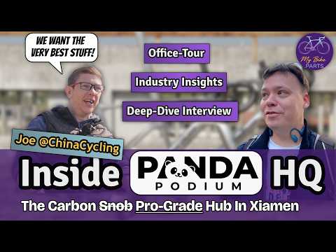 Inside PandaPodium - Deep dive chat with Joe into top-end carbon bikes, Arcaris & Chinese brands