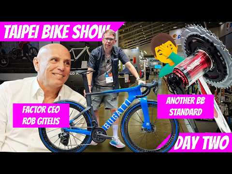 TAIPEI BIKE SHOW DAY 2 - $20k Vs $2k Bikes.