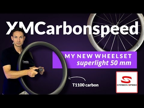 XM CARBONSPEED WHEELS T1100 : review delle nuove ruote in carbonio - superlight carbon wheelset