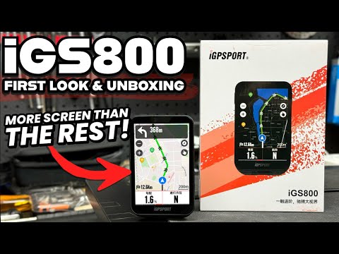 iGPSport iGS800 GPS Cycling Computer // First Look Details & Unboxing