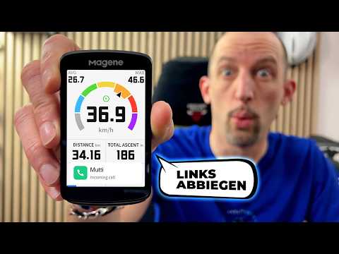 Dieser Radcomputer spricht mit dir! 🗣️ Magene C706