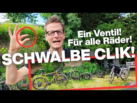 Schwalbe Clik Valve Klick-Ventil: Einfacher, sicherer? Installieren & umrüsten / Makita Kompressor