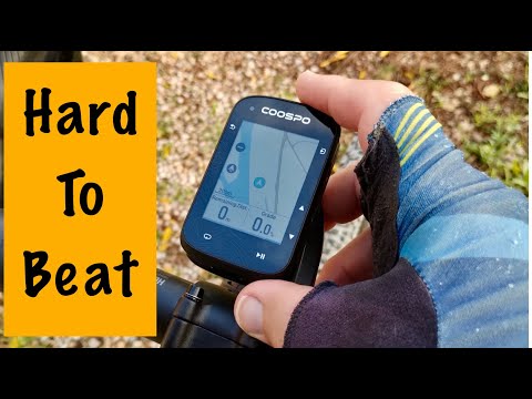 Yako Reviews: The Coospo CS600 Colour Touchscreen GPS Cycling Computer