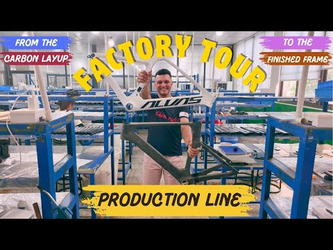 Making a Alvas Carbon Road Bike - Where are Chinese Carbon Bikes Made?