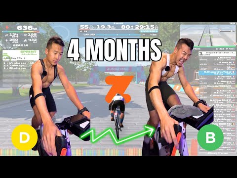 I tried Zwift racing for 4 months - this is what happened